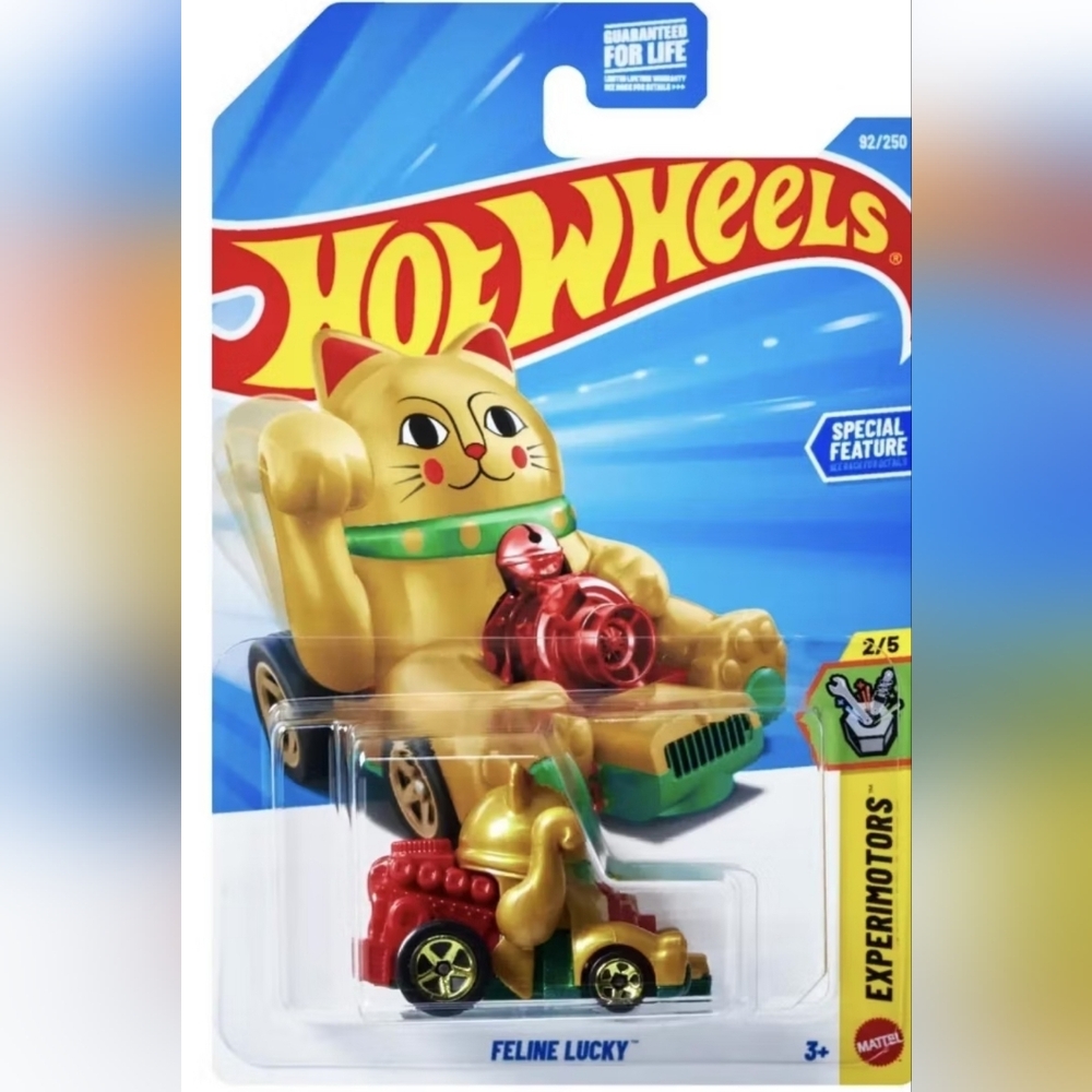 Hot Wheels,Feline Lucky Toy Car